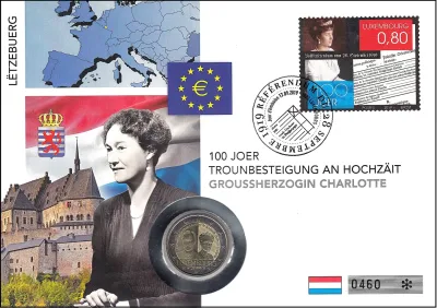 100. OBLETNICA USTOLIČENJA VELIKE VOJVODINJE CHARLOTTE
